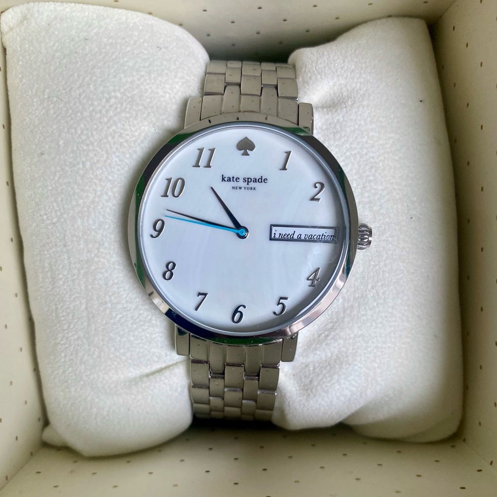 Kate Spade ♠️ “i need a vacation” Monterey Watch